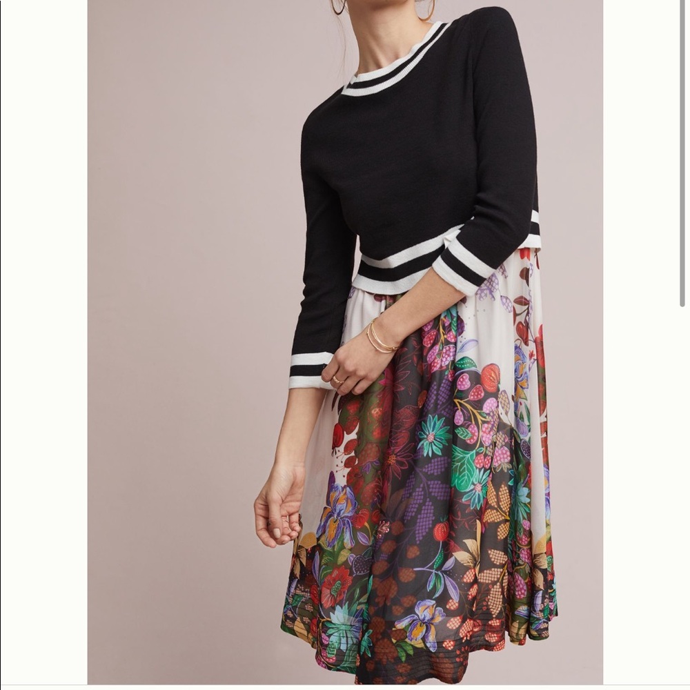 Anthro Osceola sweater dress